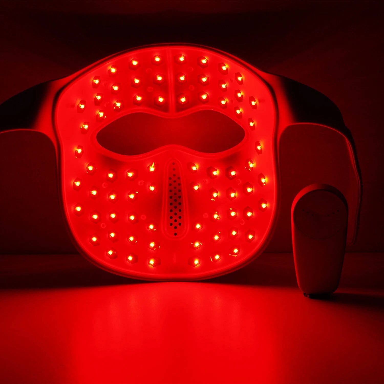 Luméskn red LED light therapy face mask for smoother, firmer-looking skin