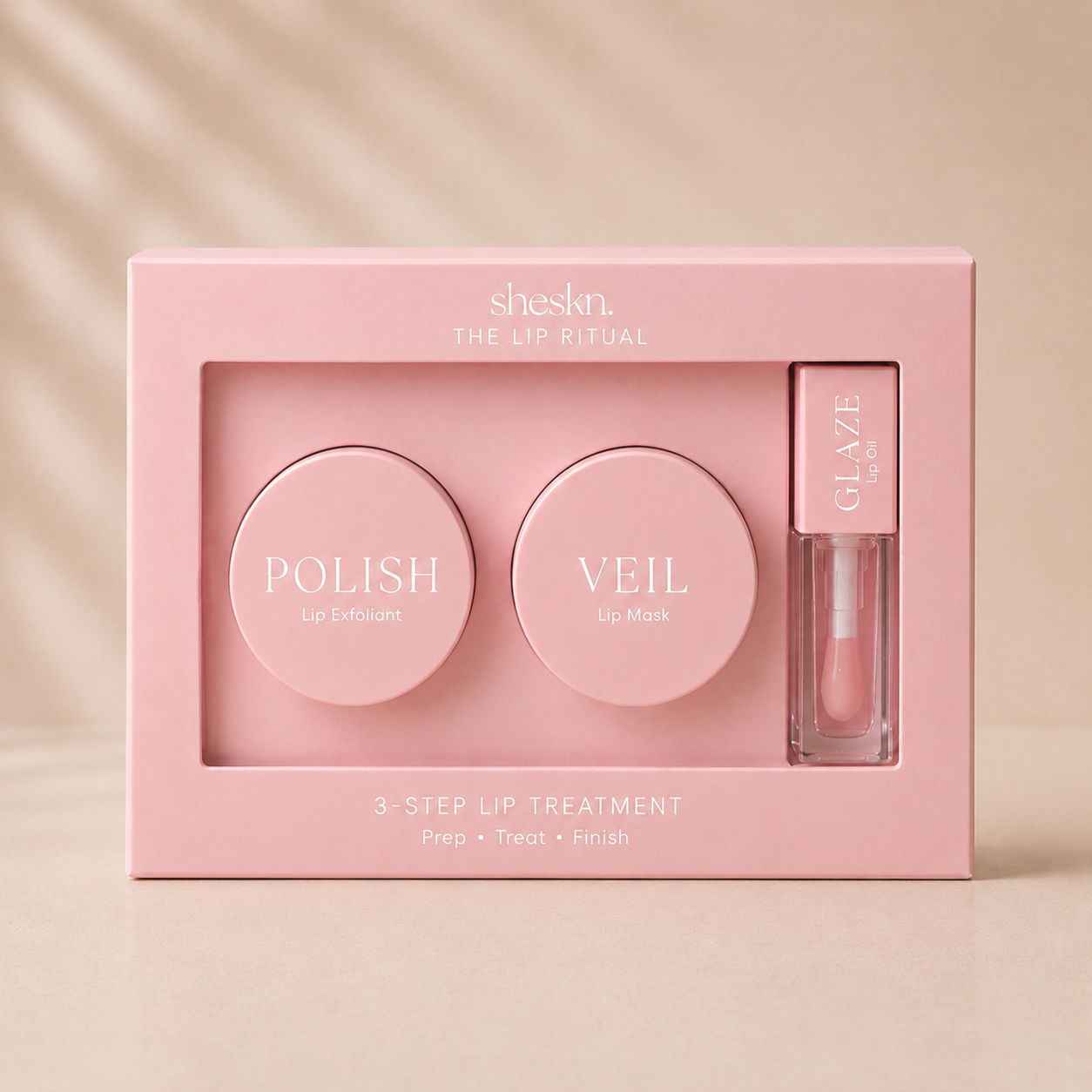 Sheskn The Lip Ritual 3-step lip care treatment set