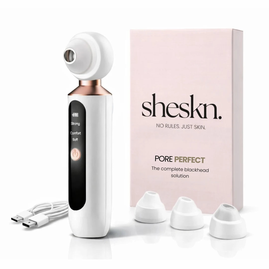 Sheskn Pore Perfect blackhead removal system and at-home pore cleansing device