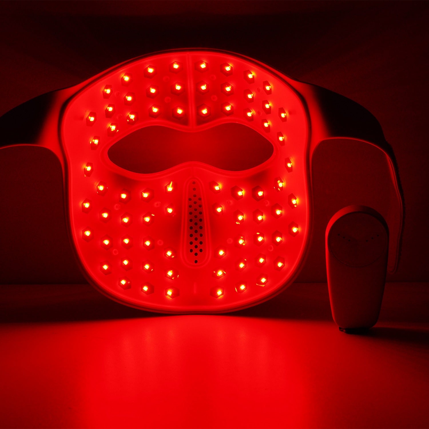 Sheskn red light therapy mask designed to boost collagen and smooth wrinkles