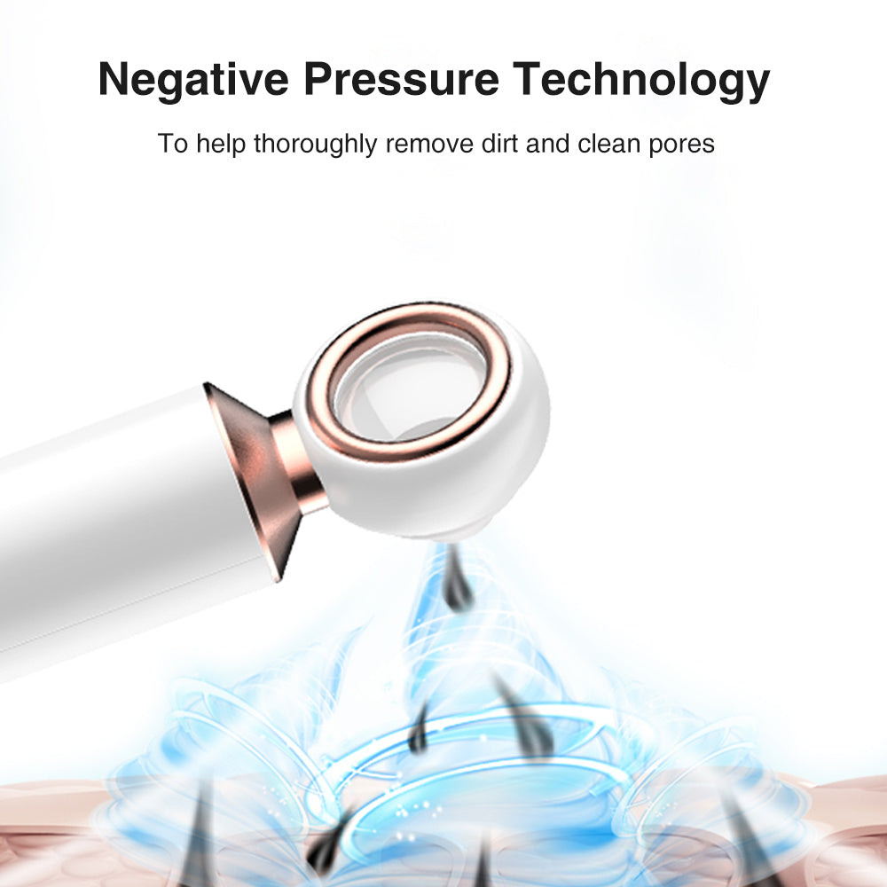 skin cleansing blackhead vacuum for clear and healthy-looking skin
